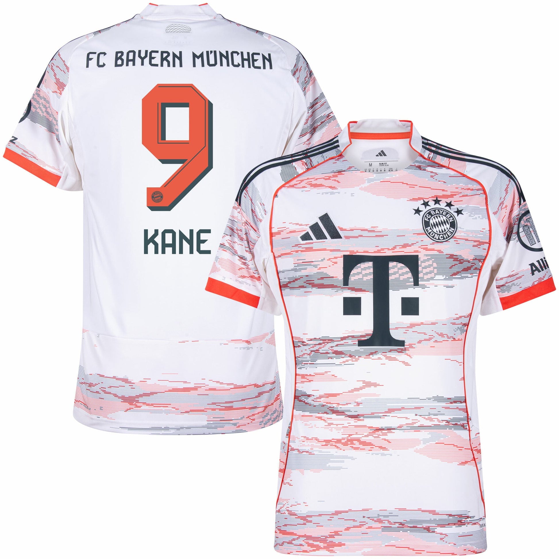 Bayern Munich Away Kane 9 Fan Jersey Shirt 2025-2026 GoJersey