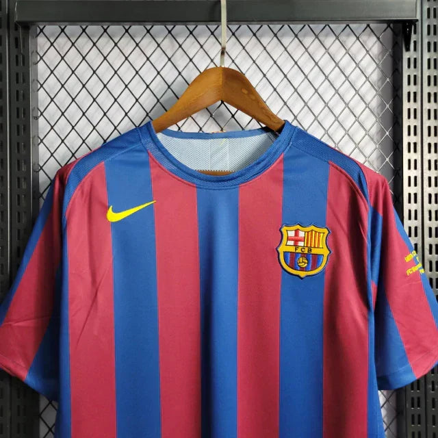 RONALDINHO #10  Barcelona Retro Jersey Home 2006/2007 Go Jersey