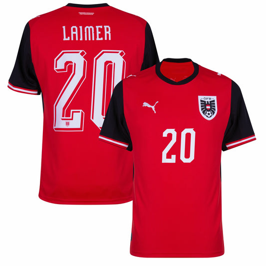 Austria Home Laimer 20 Fan Jersey 2026-2027 World Cup Go Jersey