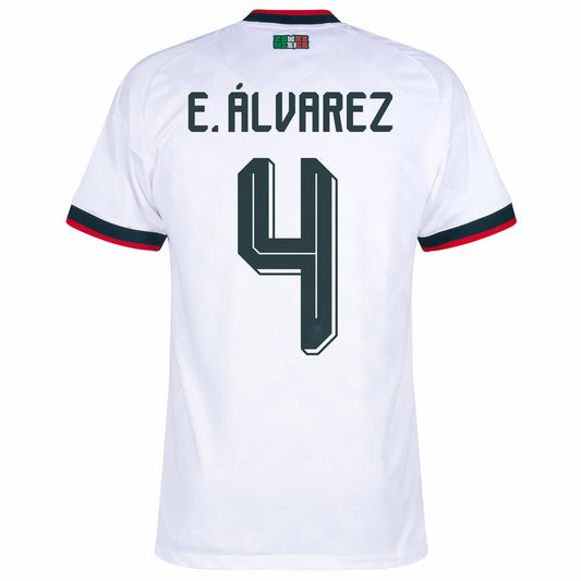 Mexico Player Version Away E. Álvarez 4 Shirt 2026-2027 GoJersey