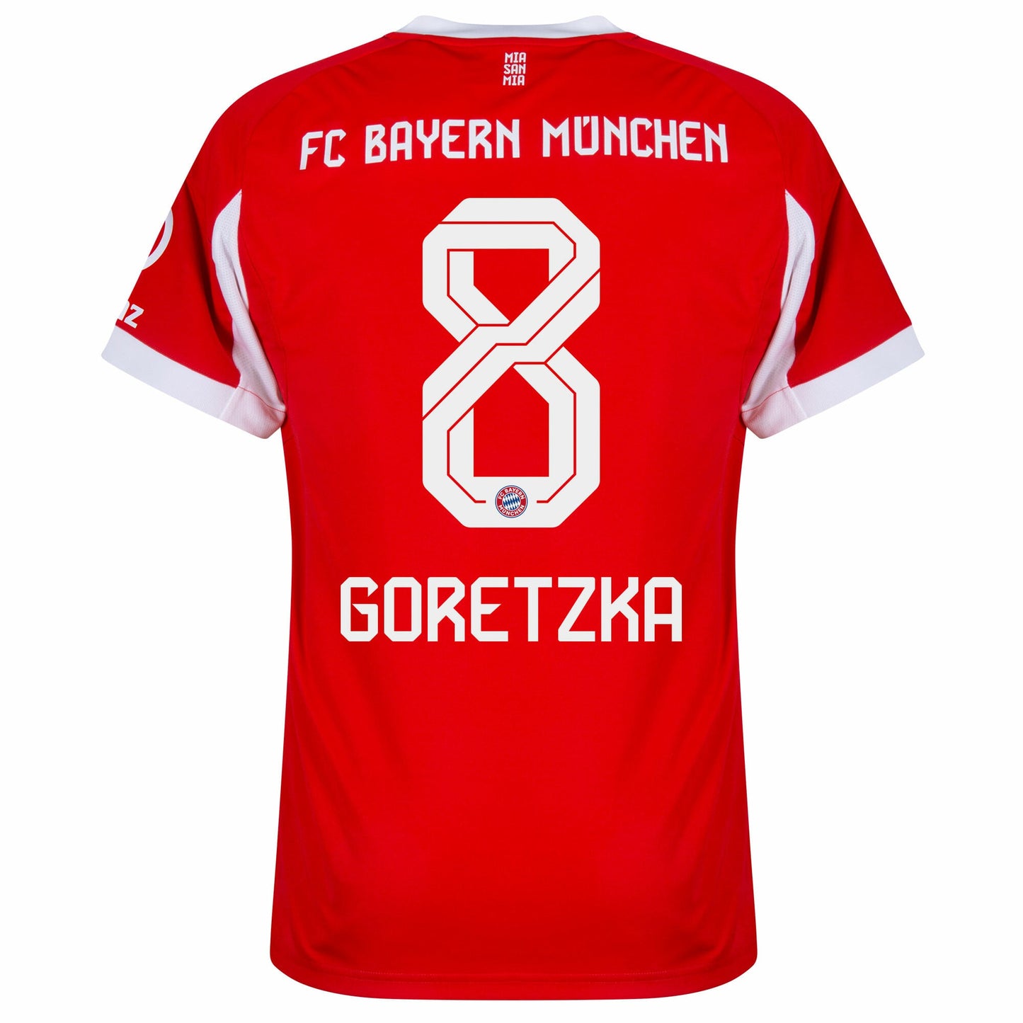Bayern Munich Home Goretzka 8 Fan Jersey Shirt 2025-2026 GoJersey