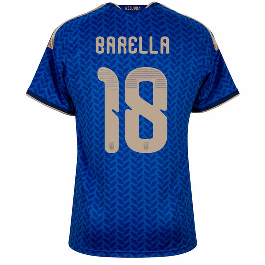 Italy Home Fan Jersey Barella 18 Shirt 2026-2027 GoJersey
