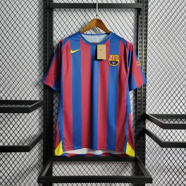 RONALDINHO #10  Barcelona Retro Jersey Home 2006/2007 Go Jersey