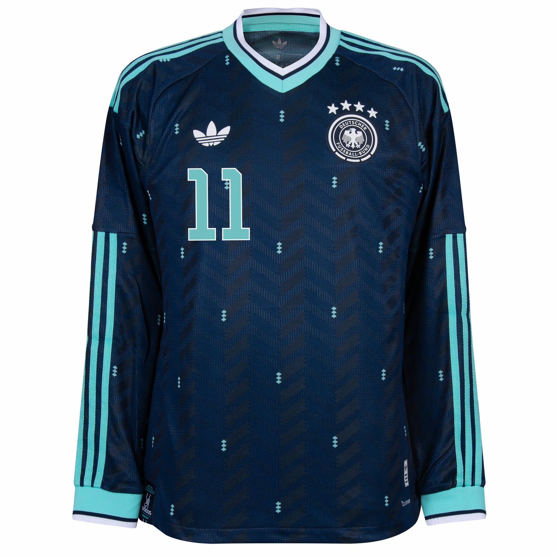 Germany Player Version Away L/S Woltemade 11 Shirt 2026-2027 GoJersey