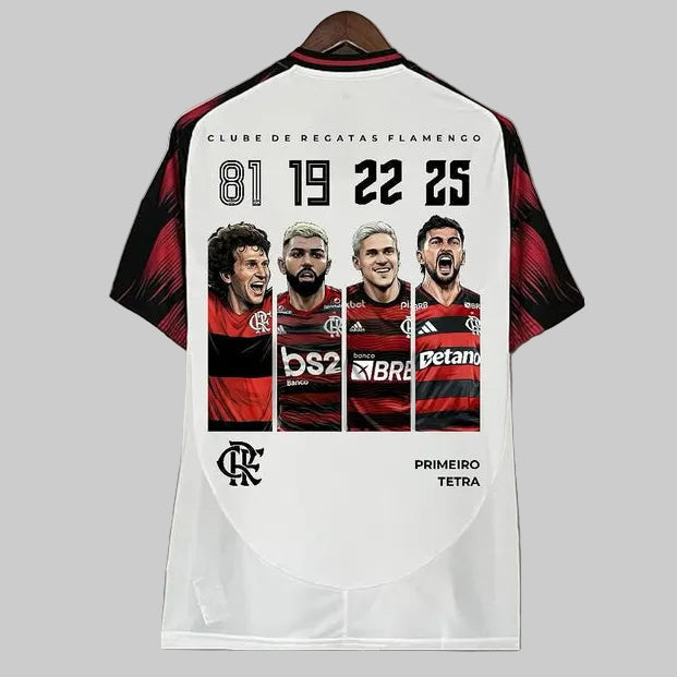 Flamengo 2026 Away - Custom Primeiro Tetra - Fan Version Go Jersey