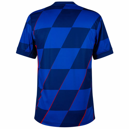 Croatia Away Fan Jersey Shirt 2024-2025 incl. Euro 2024 & Foundation Tournament Patches Go Jersey