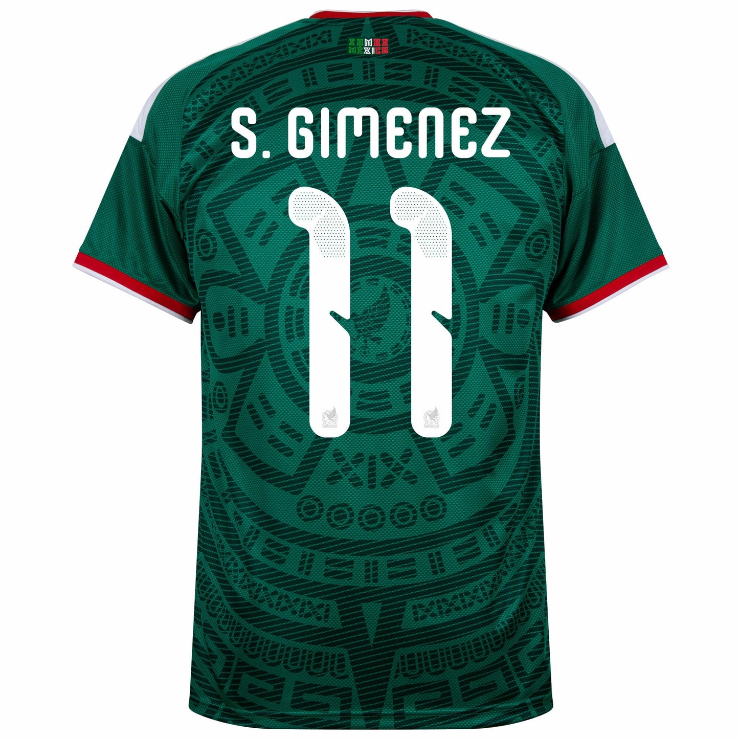 Mexico Home Fan Jersey S. Gimenez 11 Shirt 2026-2027 GoJersey