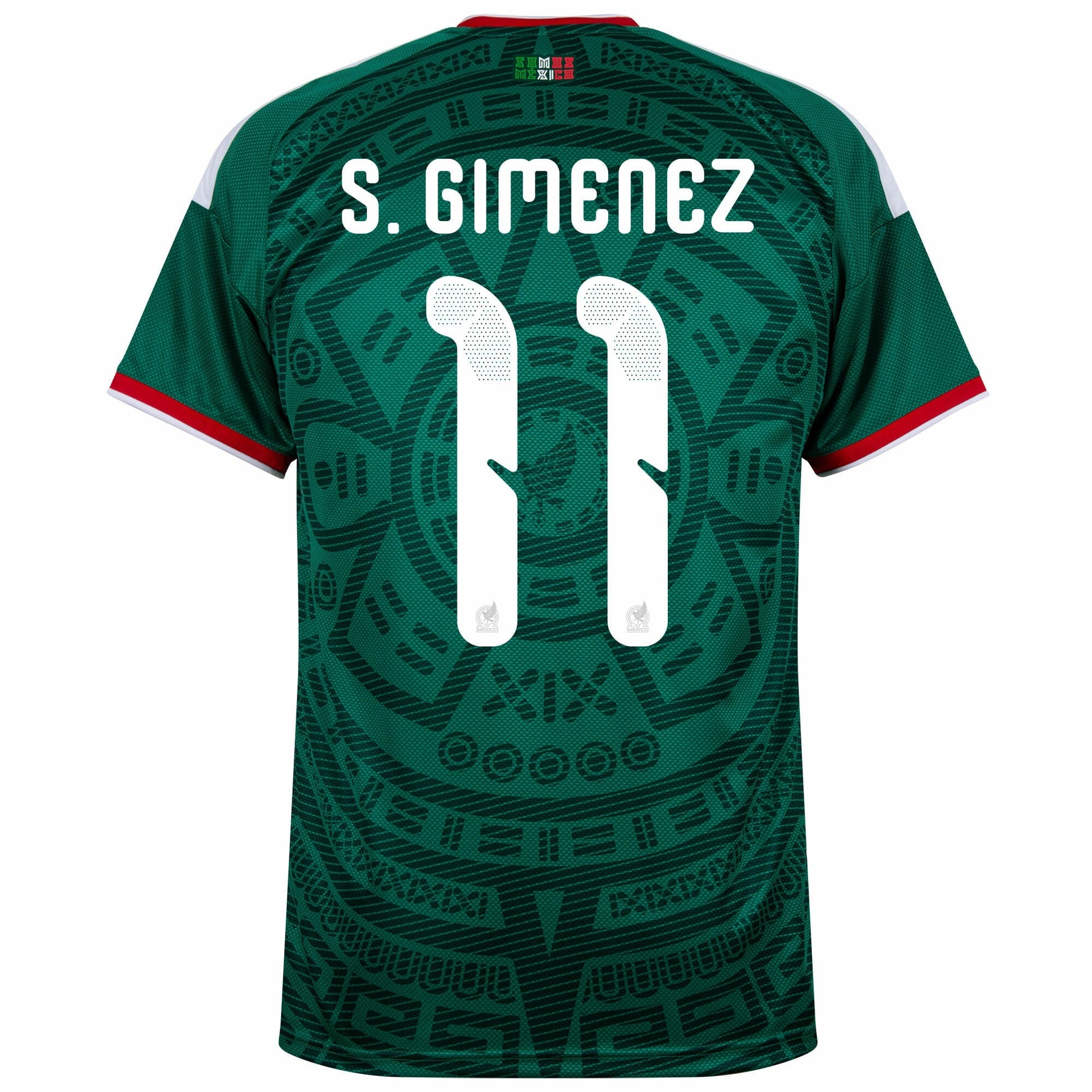 Mexico Home Fan Jersey S. Gimenez 11 Shirt 2026-2027 GoJersey
