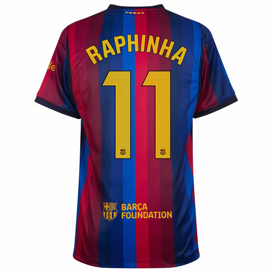 Barcelona Home Raphinha 11 Fan Jersey 2026-2027 Go Jersey