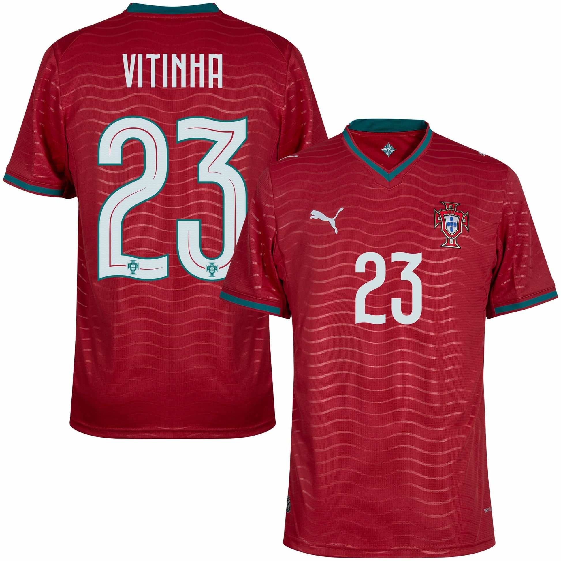 Portugal Vitinha 23 Home Fan Jersey 2026 World Cup Go Jersey