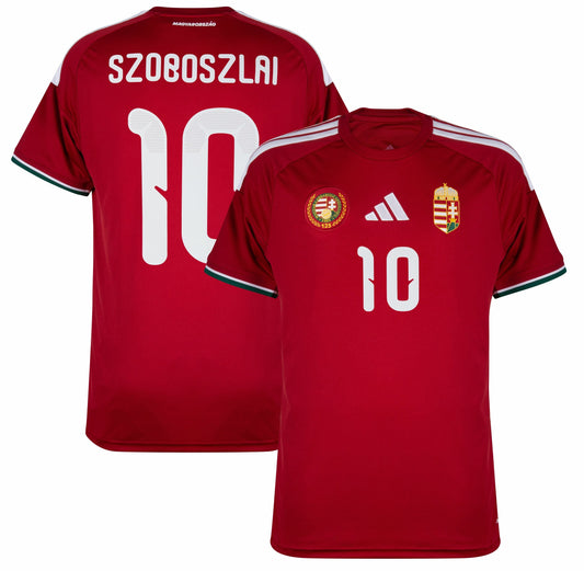 Hungary Home Szoboszlai 10 Fan Jersey Shirt 2026-2027 GoJersey