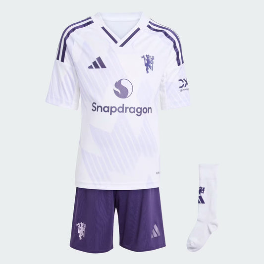 Kid's Manchester United Away Jersey 25/26