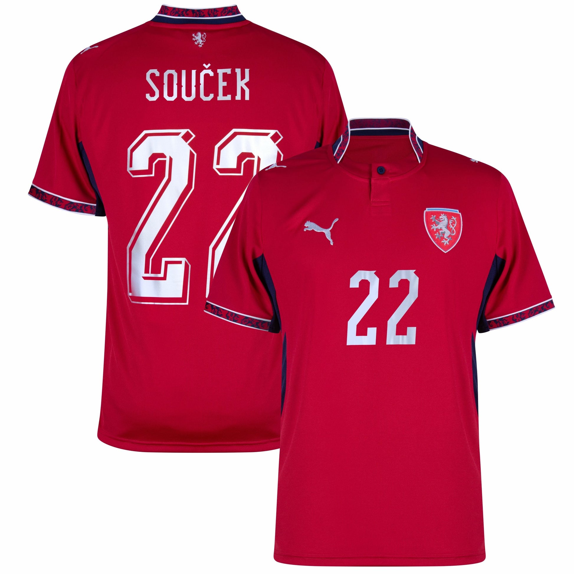Czech Republic Home Soucek 22 Fan Jersey 2026-2027 World Cup Go Jersey