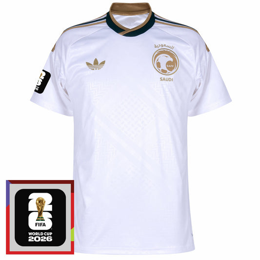 Saudi Arabia Away Fan Jersey 2026-2027 World Cup 2026 Patch Go Jersey