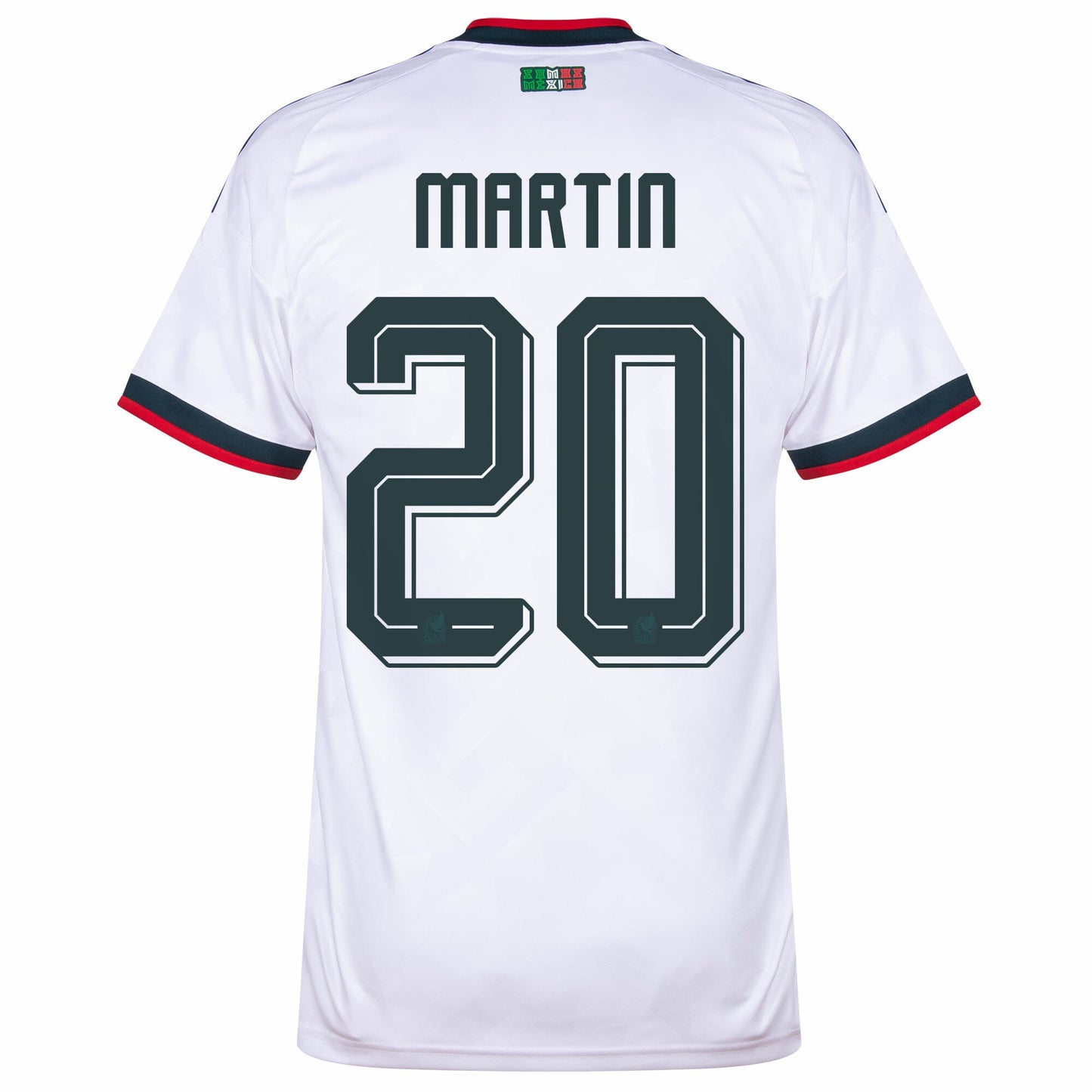 Mexico Away Fan Jersey Martin 20 Shirt 2026-2027 GoJersey