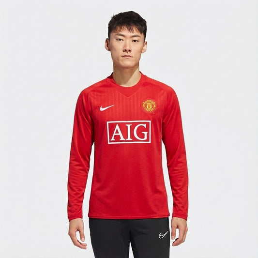 Jersey Manchester United 2007 Home Retro Long Sleeve Go Jersey