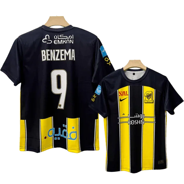 Al-Ittihad 2023-24 Benzema Home Jersey Go Jersey