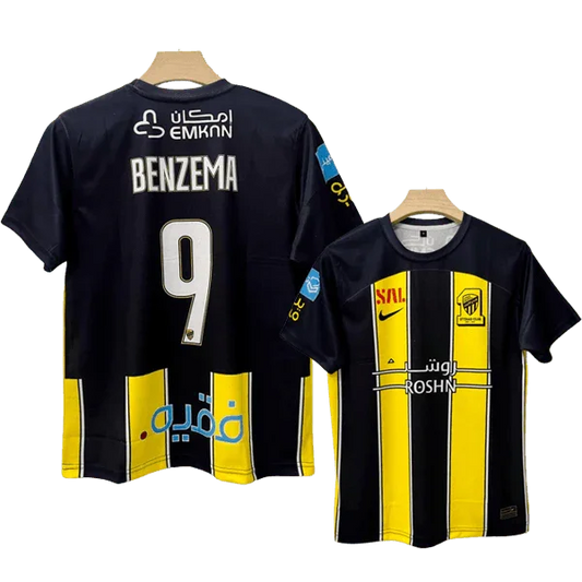 Al-Ittihad 2023-24 Benzema Home Jersey Go Jersey