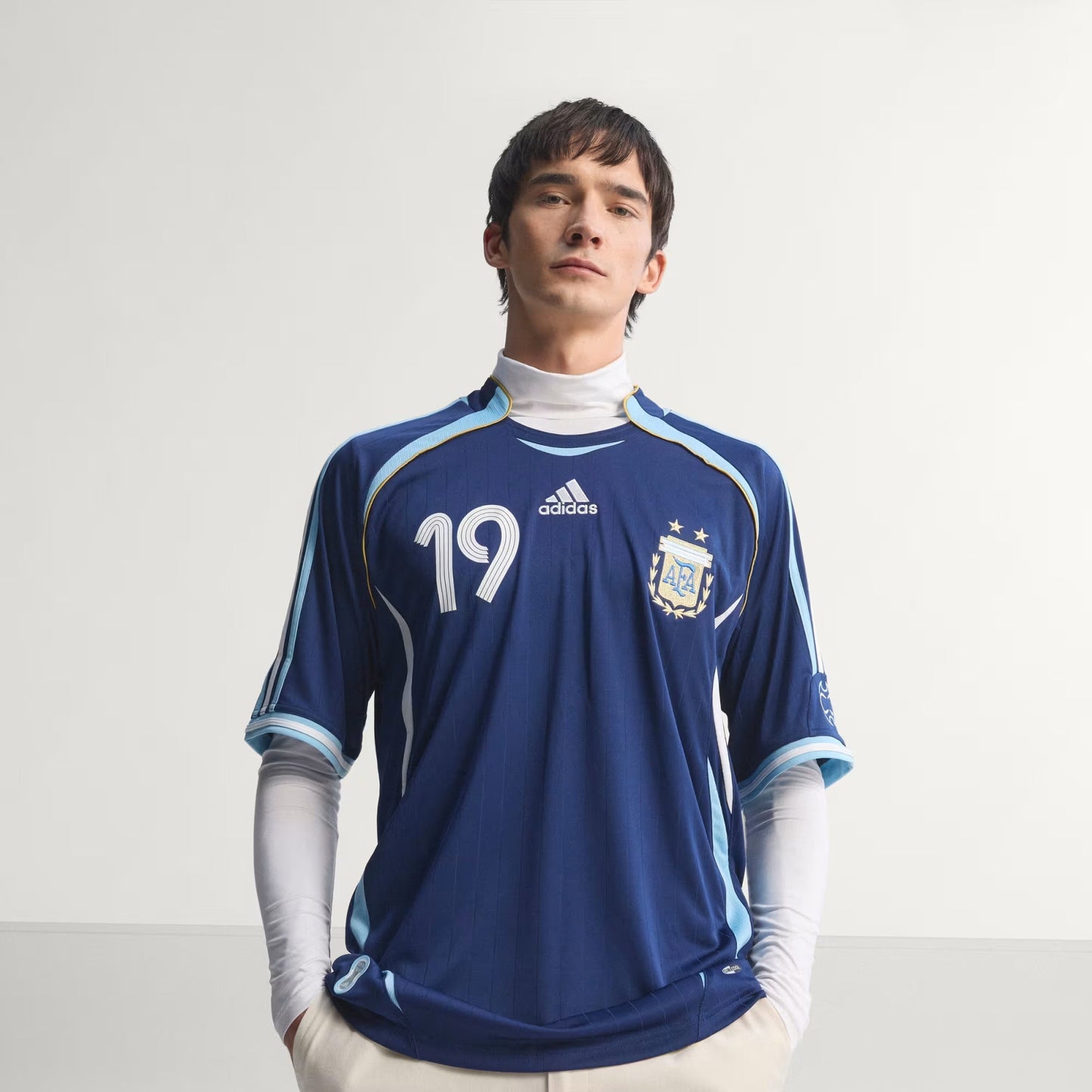 Argentina Away Jersey 2006 Messi #19 - Retro