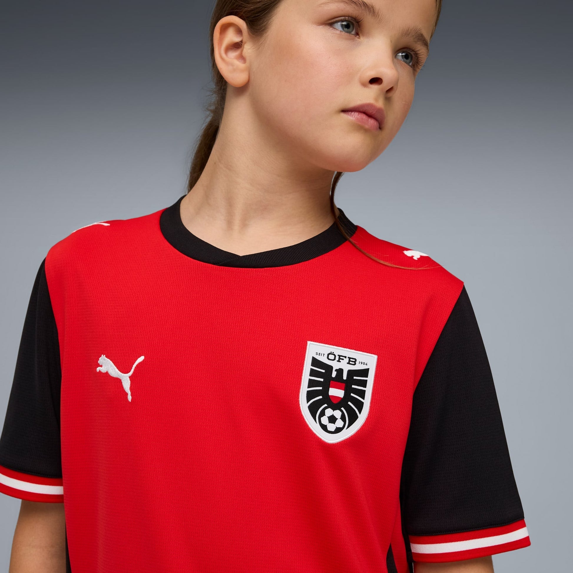 Kids kit Austria Home Fan Jersey Shirt 2026-2027 Go Jersey