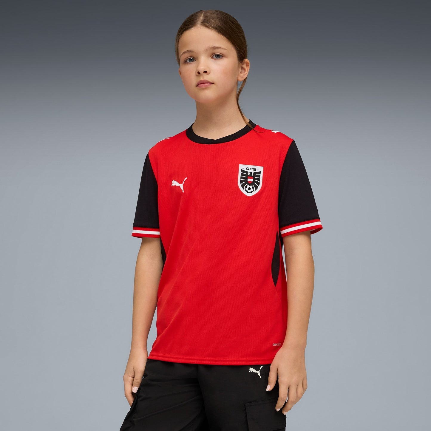 Kids kit Austria Home Fan Jersey Shirt 2026-2027 Go Jersey