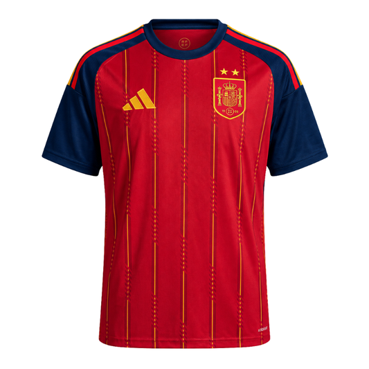 Spain Home Fan Jersey Shirt 2026 World Champion Go Jersey