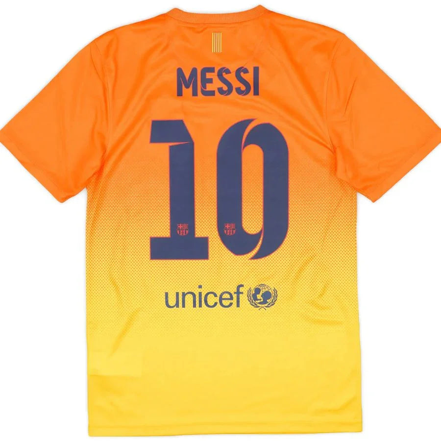 Messi #10 Barcelona Away Retro Jersey 2012/13 Go Jersey