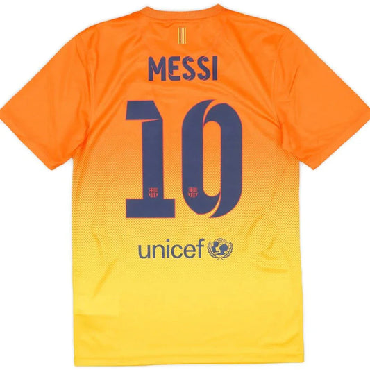 Messi #10 Barcelona Away Retro Jersey 2012/13 Go Jersey