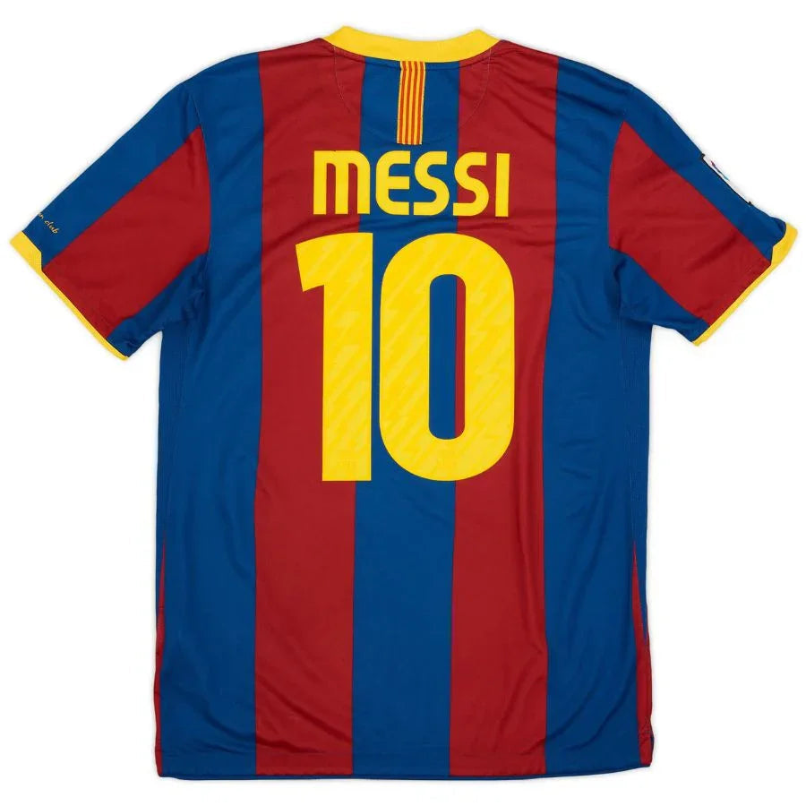 Barcelona Messi #10 Home Retro Jersey 2010/11 Go Jersey