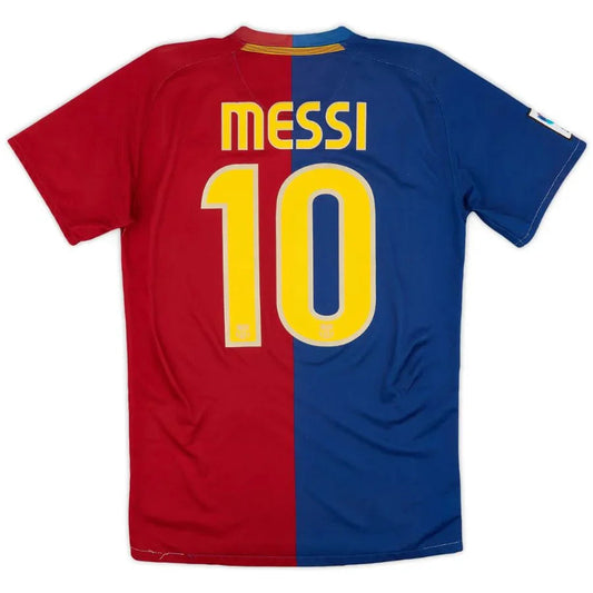 Messi #10 Barcelona Home Retro Jersey 2008/09 Go Jersey