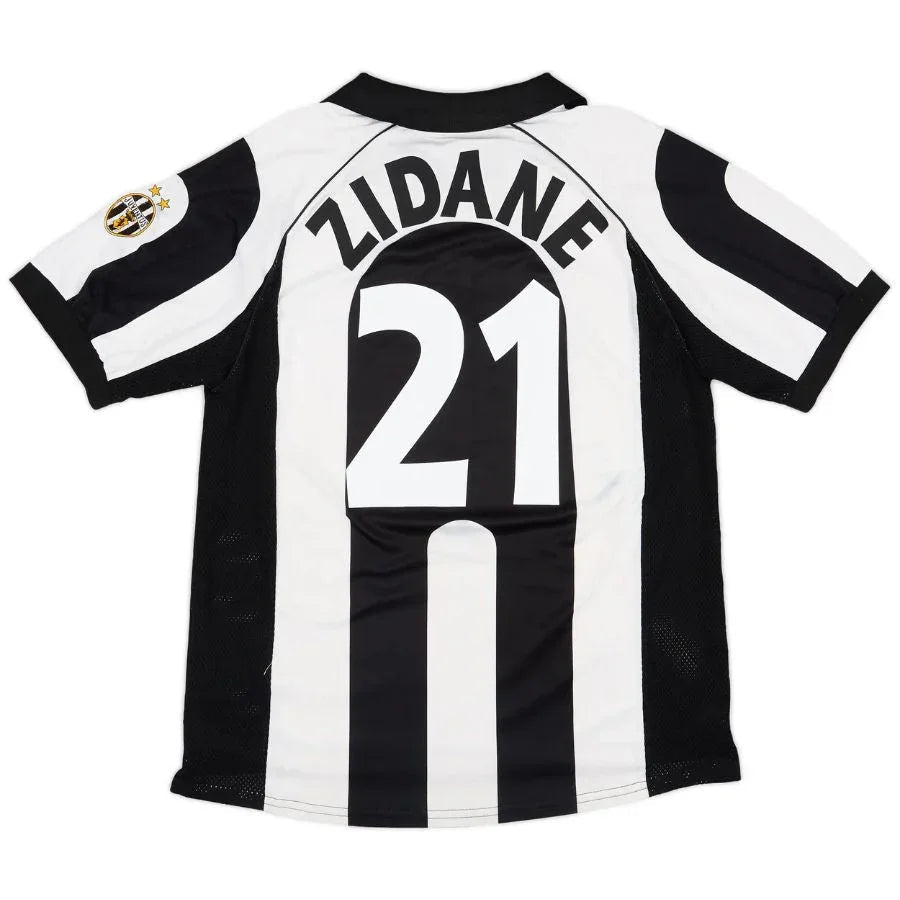 Zidane #21 Juventus Home Retro Jersey 1997/98 Go Jersey