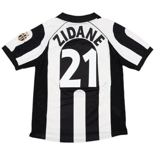 Zidane #21 Juventus Home Retro Jersey 1997/98 Go Jersey