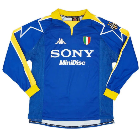 Juventus Away Retro Long Sleeve Jersey 1995/96 Go Jersey