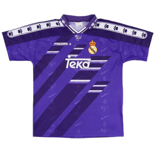 Real Madrid Away Retro Jersey 1994/96 Go Jersey