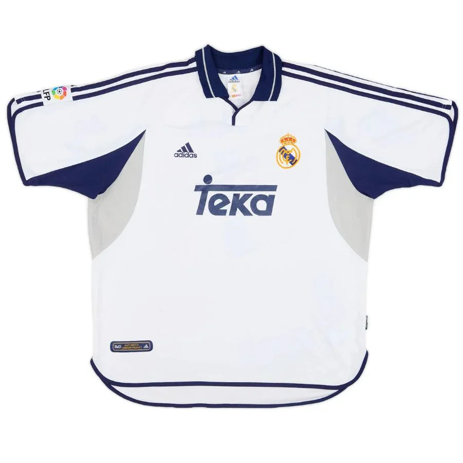 Real Madrid Home Retro Jersey 2000/01 Go Jersey