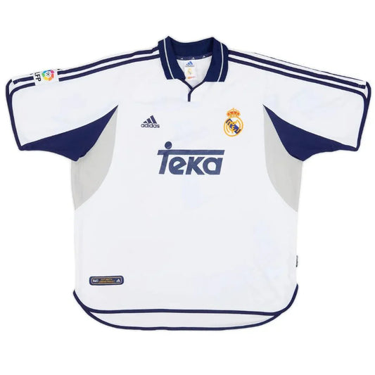 Real Madrid Home Retro Jersey 2000/01 Go Jersey