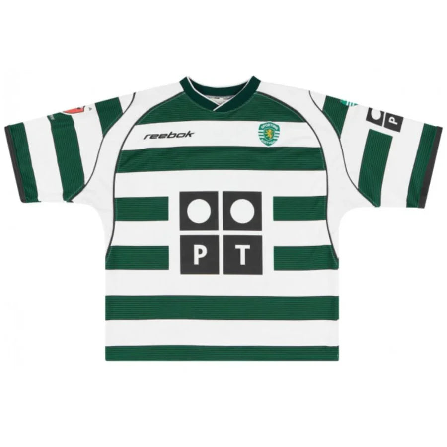 Sporting Home Retro Jersey 2002/03 Go Jersey