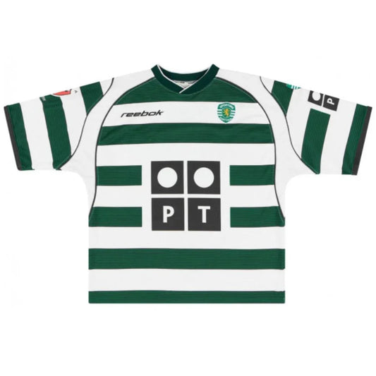 Sporting Home Retro Jersey 2002/03 Go Jersey