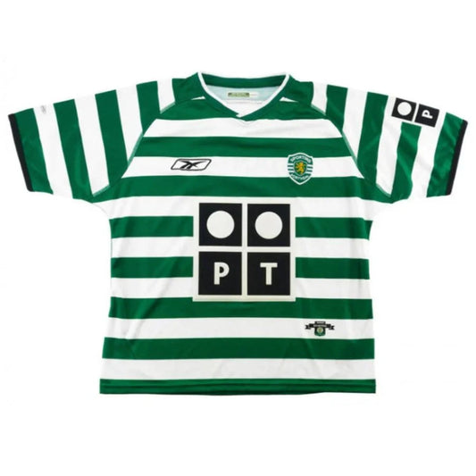 Sporting Home Retro Jersey 2003/04