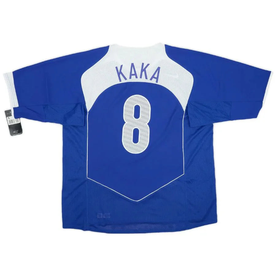 Kaka 8 Brazil Away Retro 2004 Go Jersey