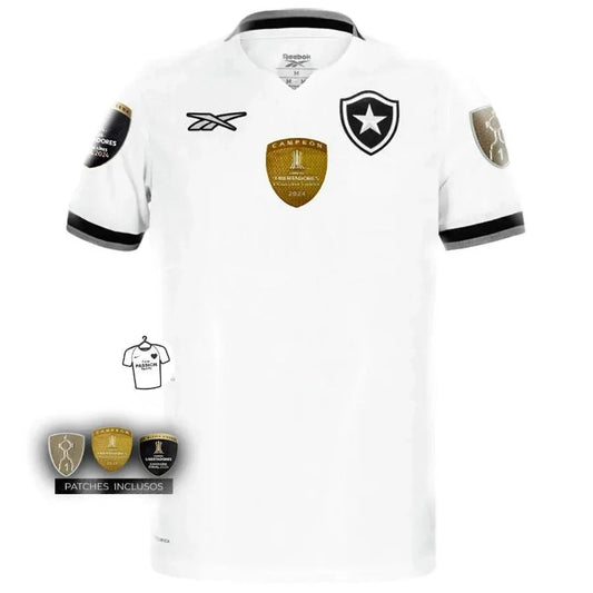 Botafogo Away Fan Jersey 2024/25 Patchs Campeão Libertadores Go Jersey