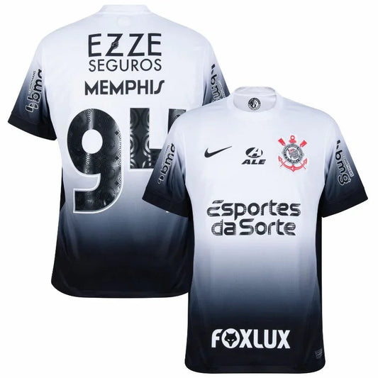 Corinthians Memphis 94 Home Fan Jersey 2024/25 Full Sponsor GoJersey
