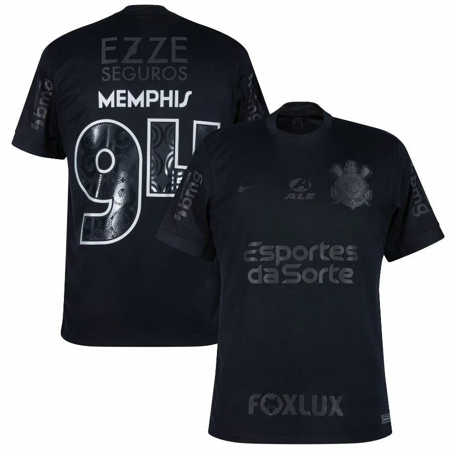 Corinthians Memphis 94 Away Fan Jersey 2024/25 Full Sponsor GoJersey
