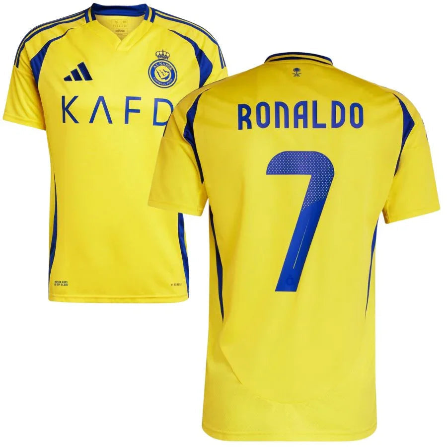 Al-Nassr Cristiano Ronaldo 7 Home Fan Jersey 2024/25 Go Jersey