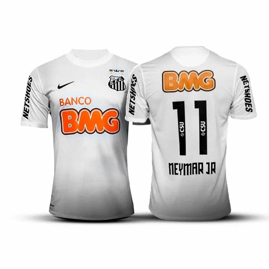 Santos Retro Home 2012/13 Fan Jersey Neymar Jr 11 Go Jersey