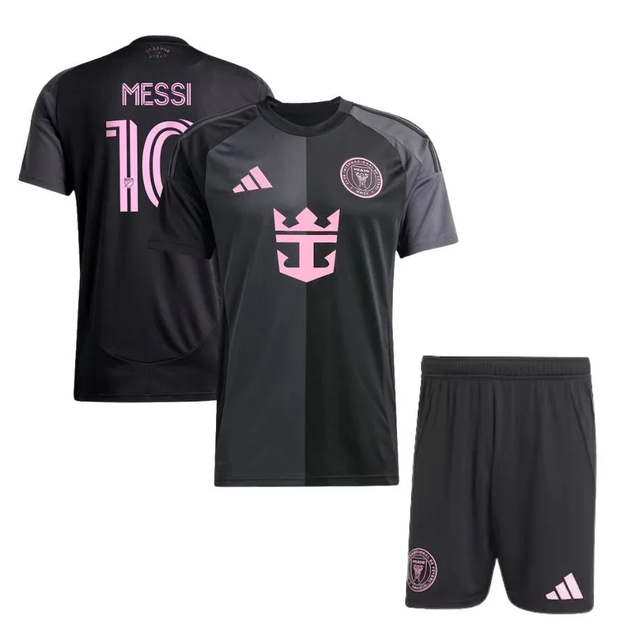 Kids Kit Inter Miami CF Lionel Messi 10 Away Fan Jersey 2025/26 Go Jersey