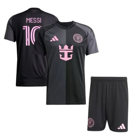 Kids Kit Inter Miami CF Lionel Messi 10 Away Fan Jersey 2025/26 Go Jersey