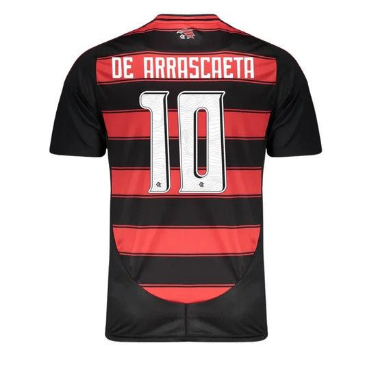 Flamengo De Arrascaeta 10 Home Fan Jersey 2025/26 Go Jersey