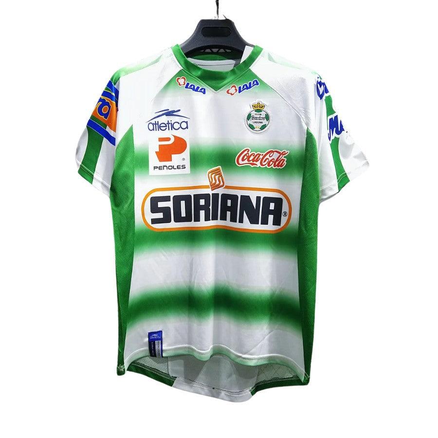 Santos Laguna Retro Home Fan Jersey 2007/08 Go Jersey