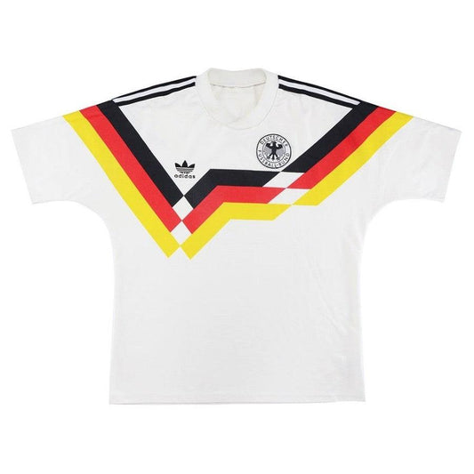 Germany Retro Home 1990 Fan Jersey Go Jersey
